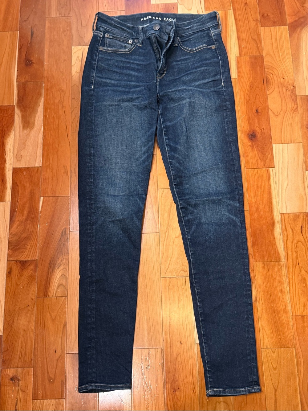 American Eagle Outfitters Dark Blue Slim Jeggings 10 X Long